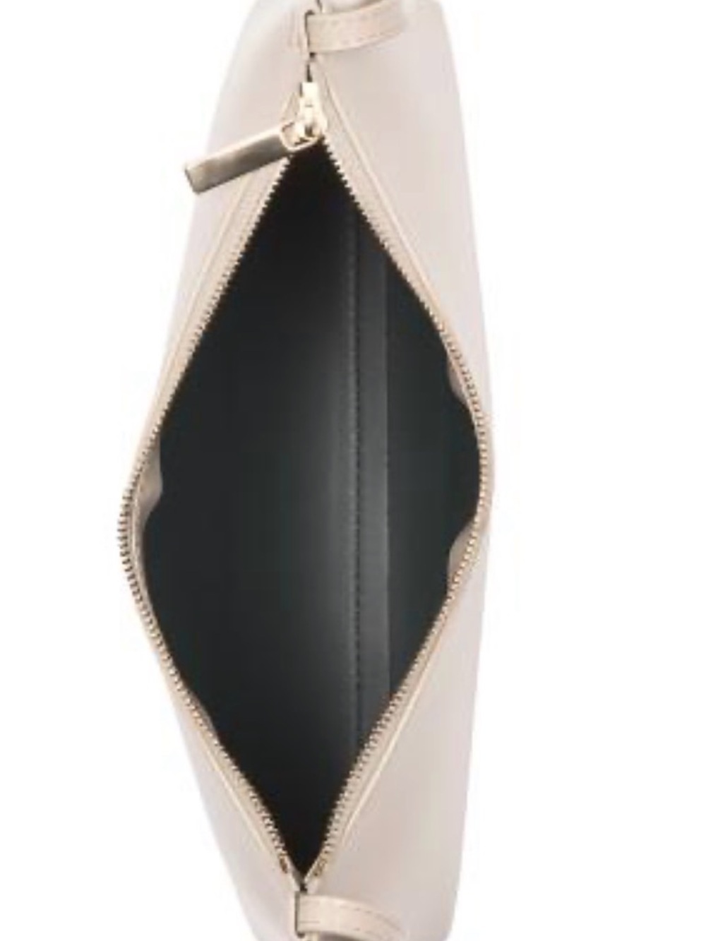 NWT! Mansur Gavriel Gaia Leather Shoulder Bag in light grey - Picture 2 of 9